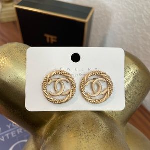 CC Twine Detail Earrings E4